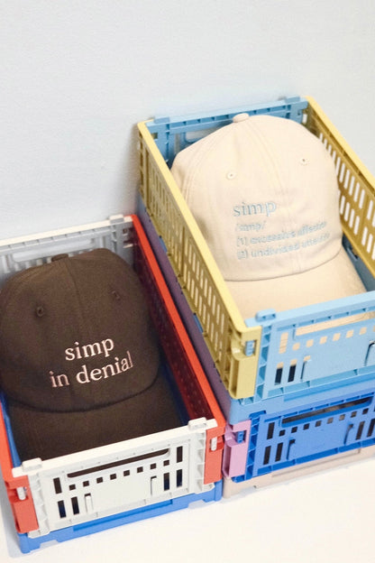 “Denial” embroidery cap