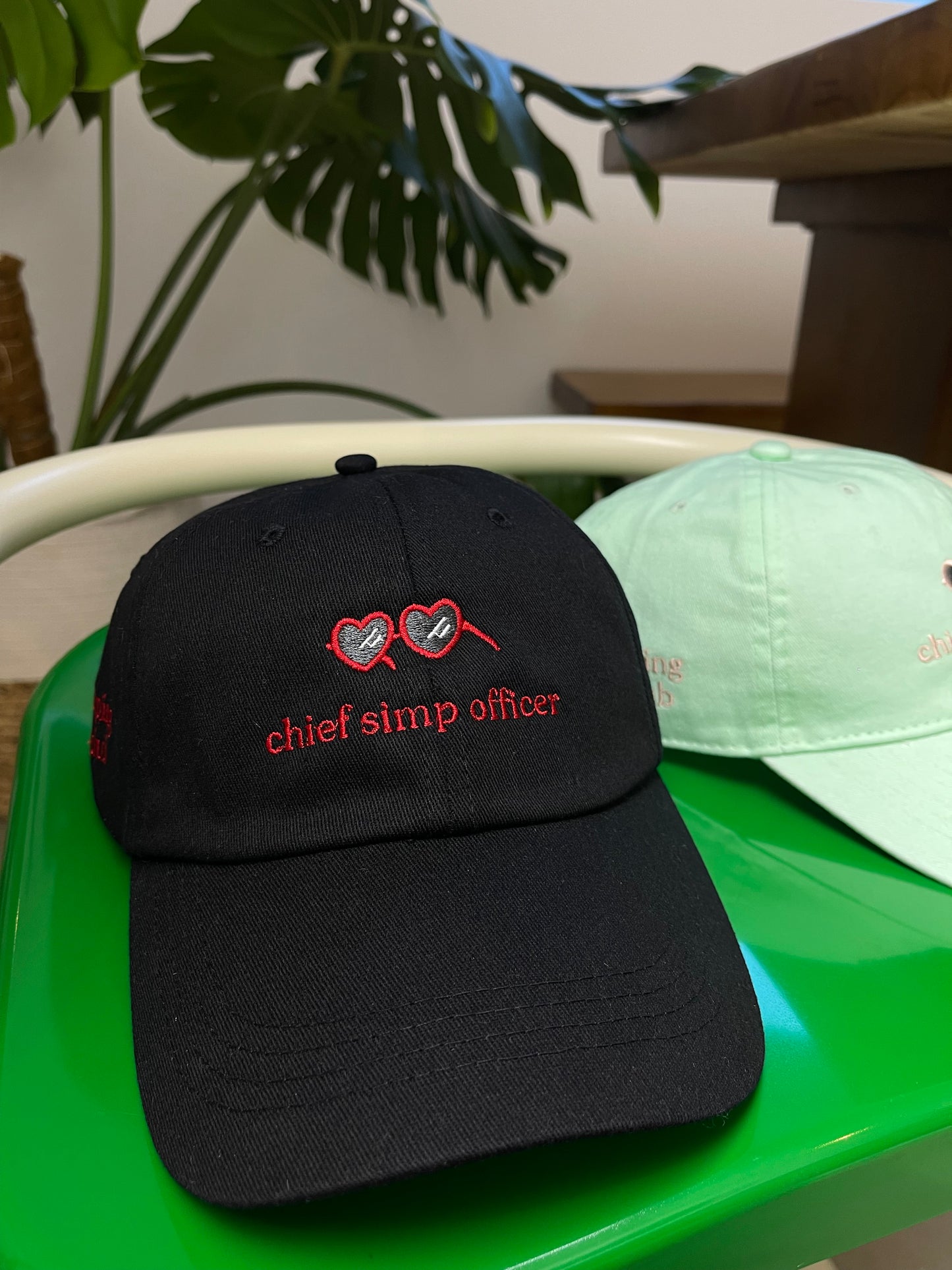 'Chief Simp Officer' embroidery cap