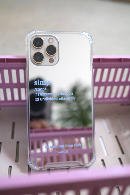 'Definition' mirror phone case (Pre-order)